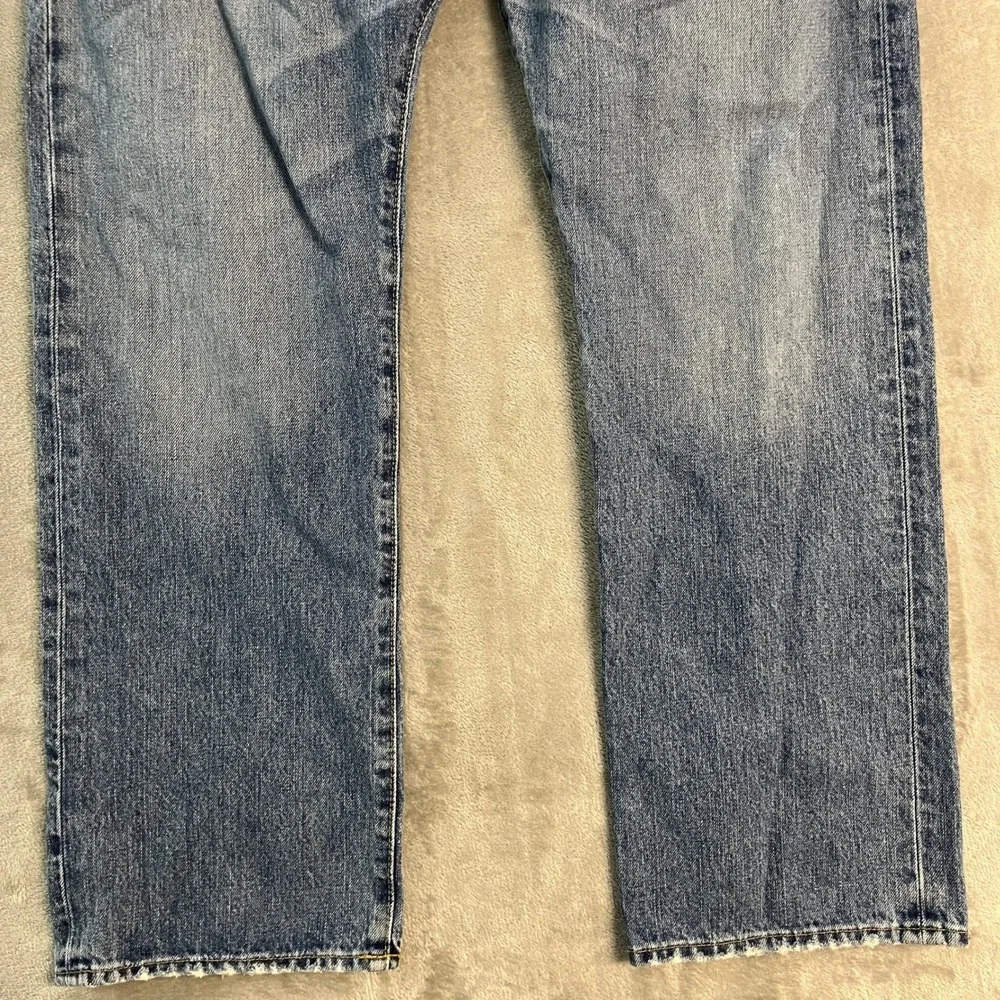 Vintage Polo Ralph Lauren Hampton Straight Jeans Mens 36x30 Blue Denim Western